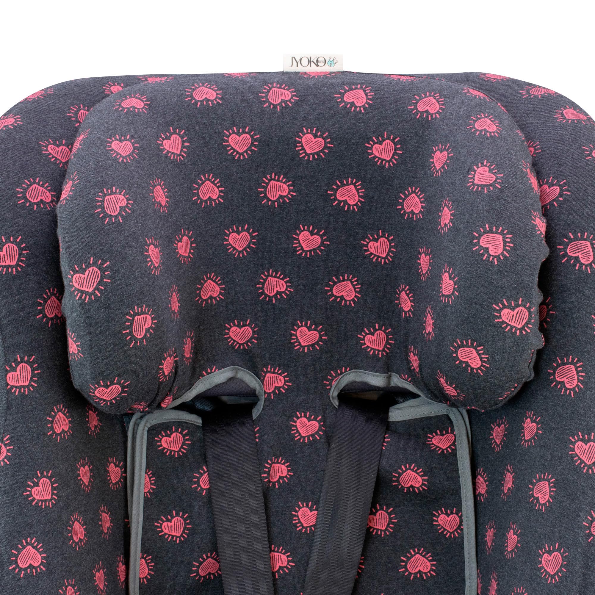 JYOKO Kids Cotton Case Compatible with Joie I-Spin 360 and Joie I-Safe (Crabby) - Image 4