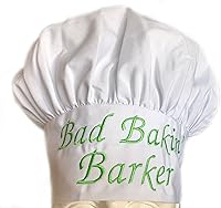 Vista 9 de CHEFSKIN Sombrero de chef blanco para niños, tela suave totalmente ajustable, Blanco