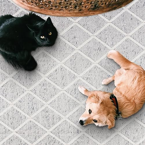 Miniatura 6 de ReaLife Rugs Alfombra lavable a máquina, para sala de estar, dormitorio, baño, cocina, entrada y oficina, acolchada con pelo bajo, resistente a las