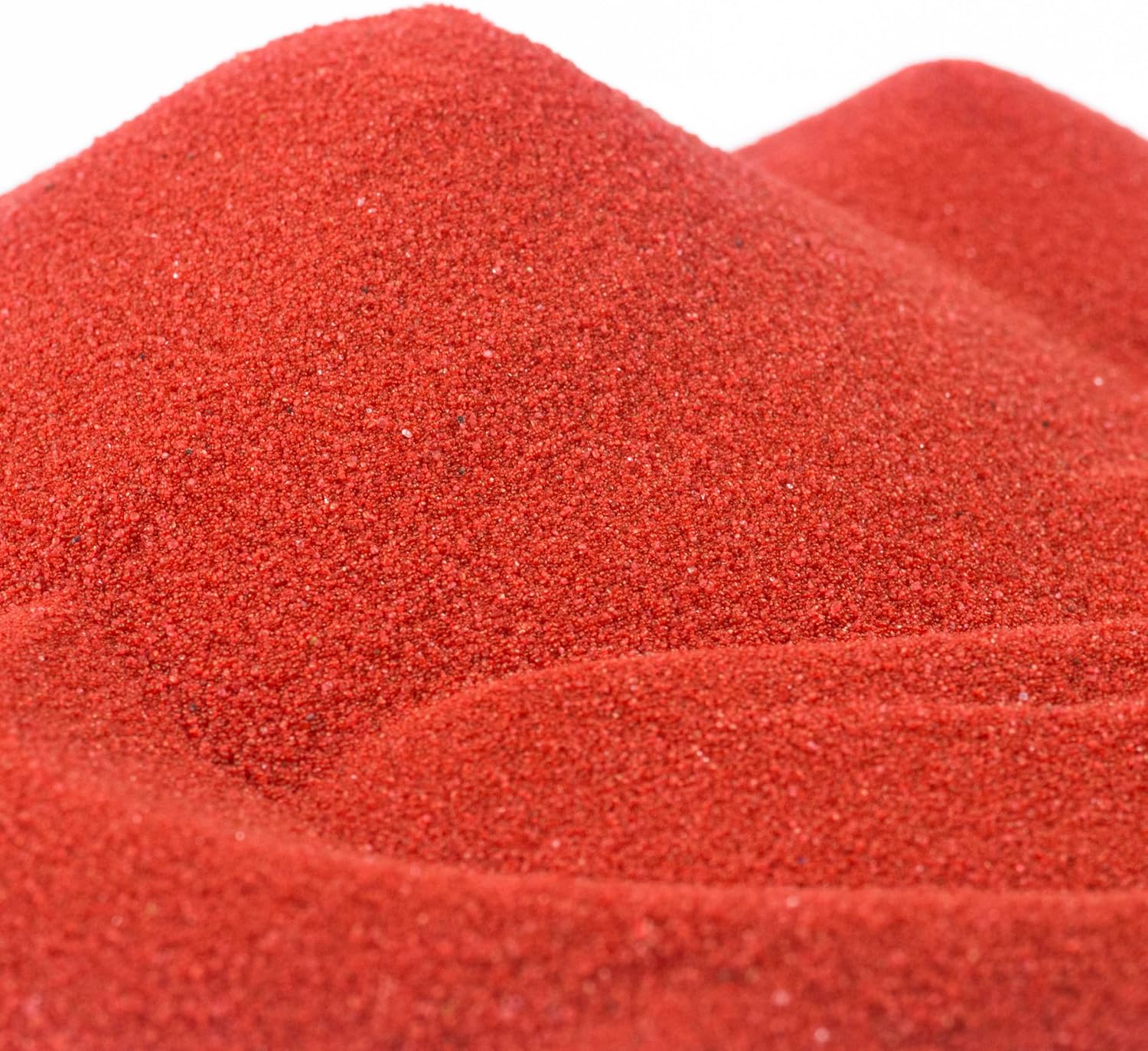 Activa Bright Red Scenic Colored Sand, 25lb (11.3kg) | Vibrant, Fine Grain Colorfast Sand for Arts & Crafts