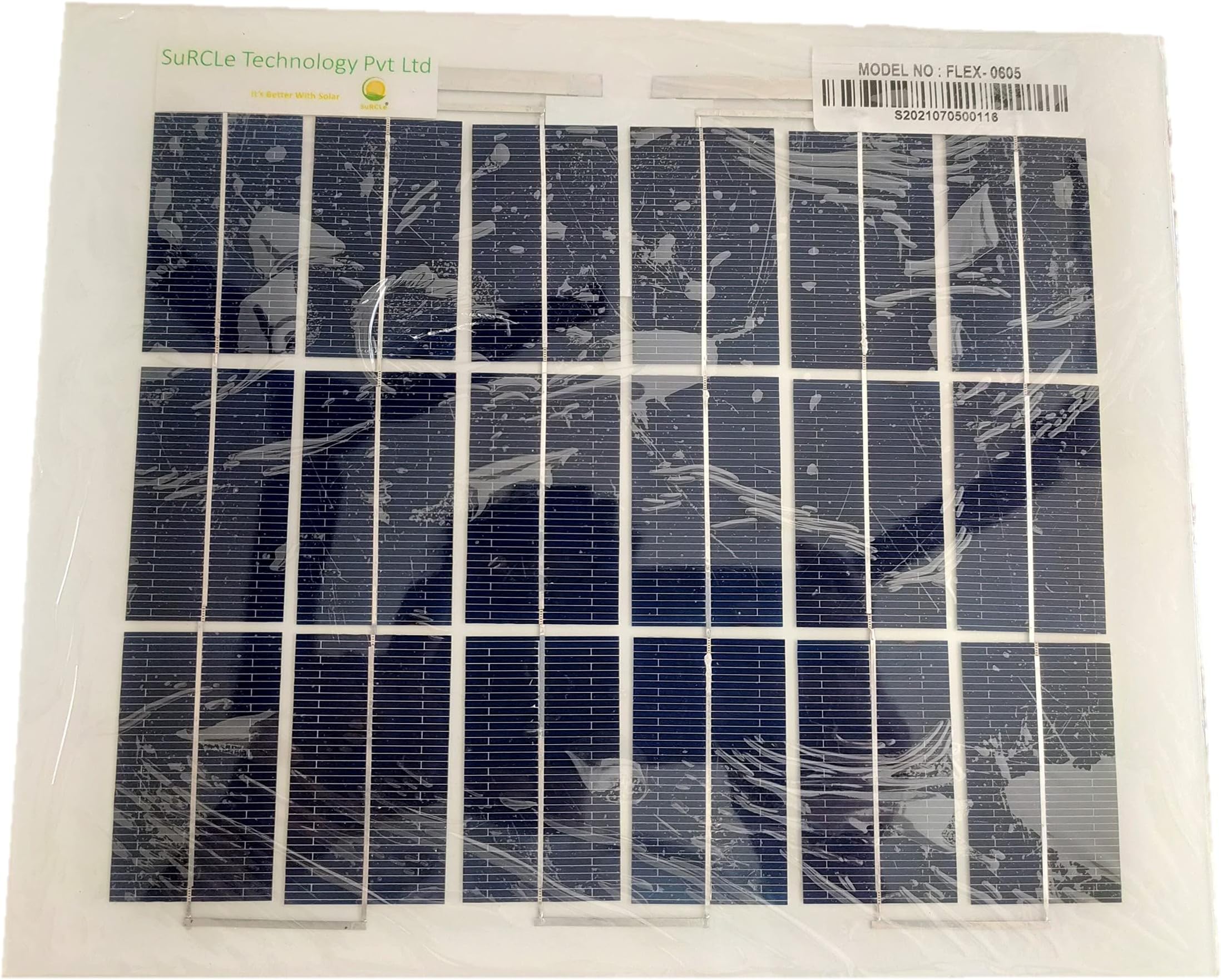 - Lightweight Semi Flexible Solar Panel (5 W)