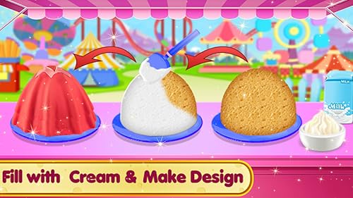 Doll Ice Cream Cake Baking – vue 5