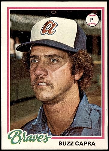 1978 Topps # 578 Buzz Capra Atlanta Braves (Baseball Card) EXMT Braves