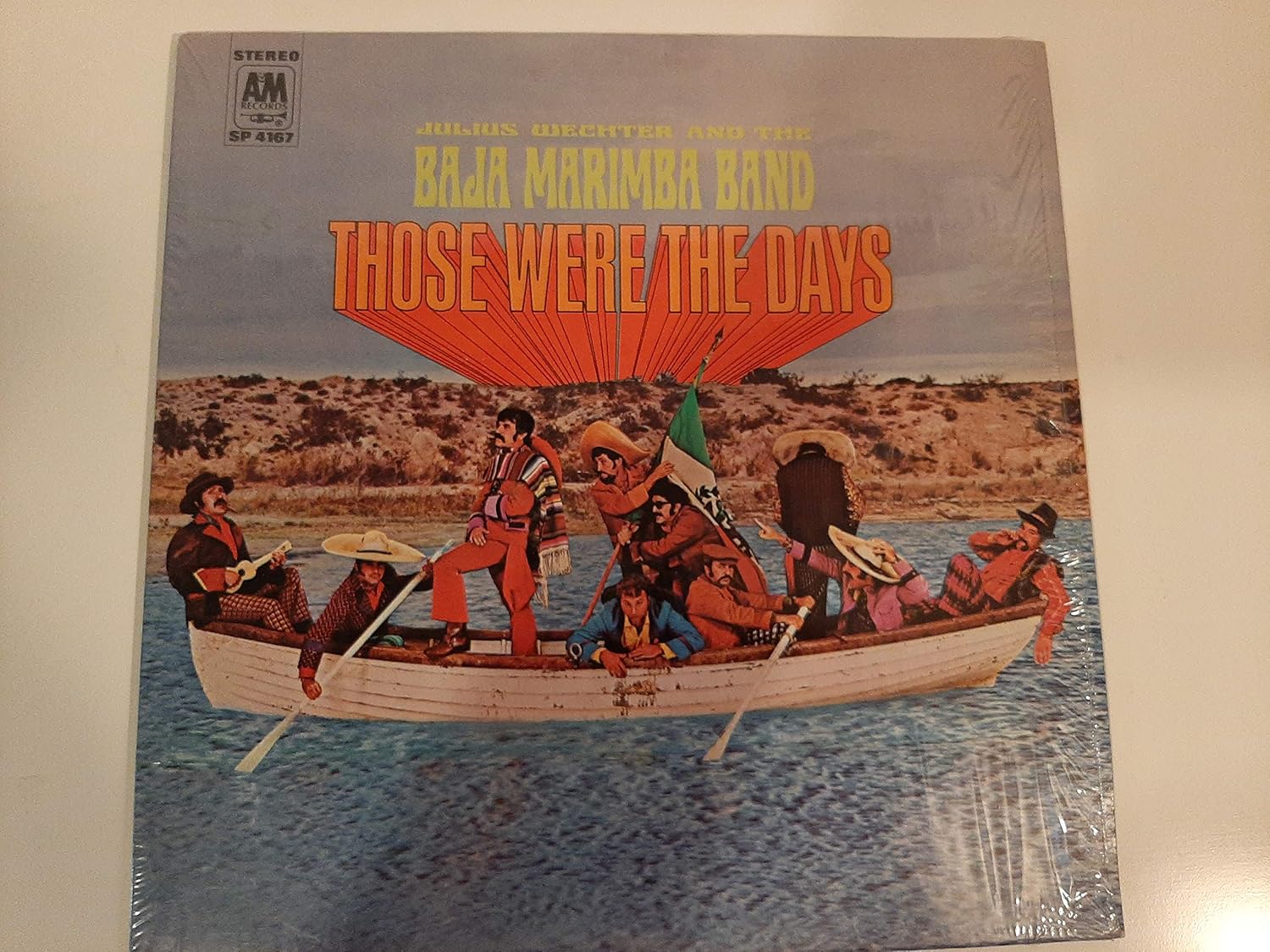 Those Were The Days by Julius Wechter and the Baja Marimba Band Record Vinyl Album