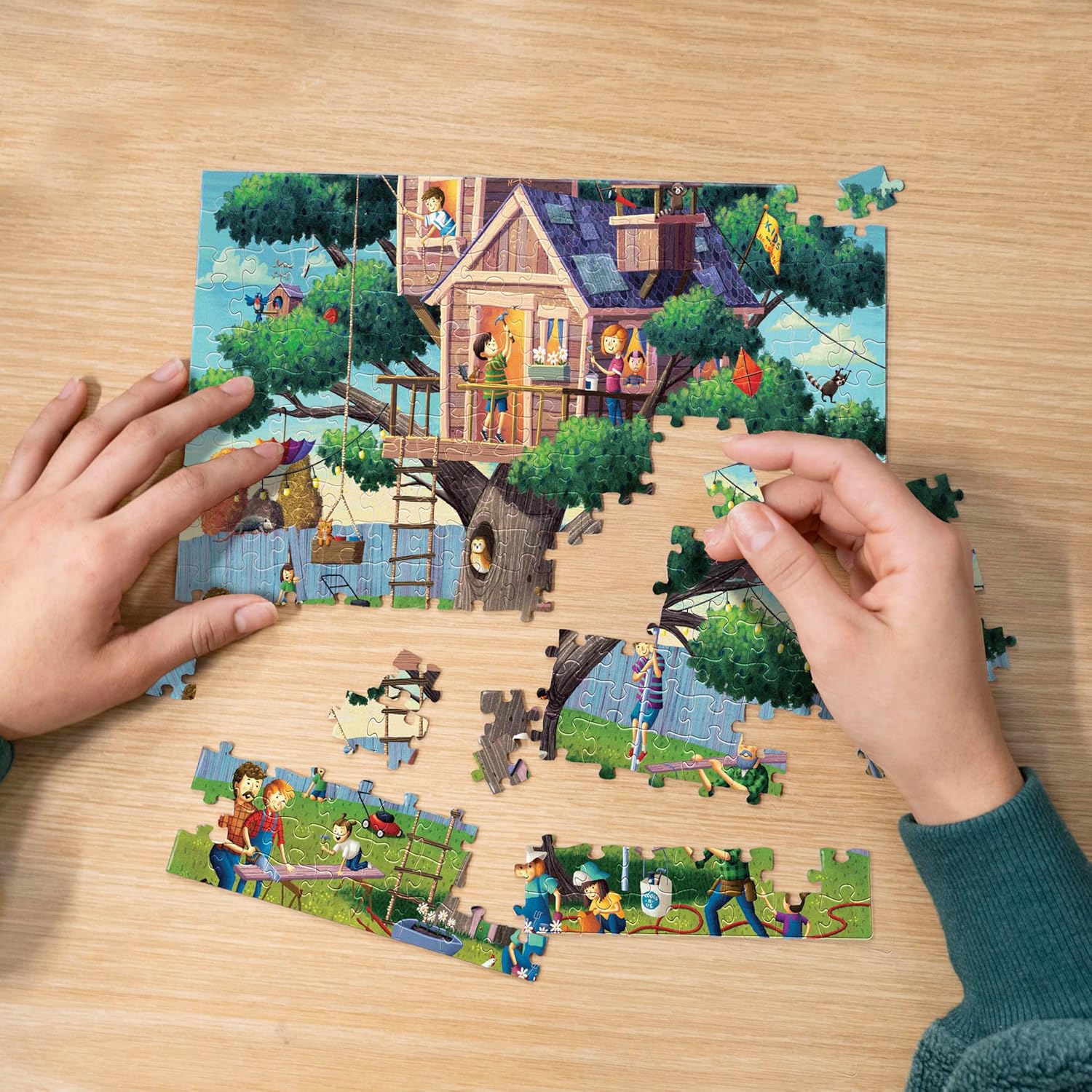 Tree House Adventure by Boardwalk - Personal Puzzle - 210 Piece