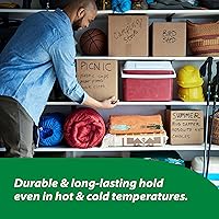 Vista 3 de Duck Recambios de Cinta de Embalaje Transparente HD - 4 Rollos de Cinta de Embalaje Resistente de Servicio Pesado para Envío y Mudanza, Cajas