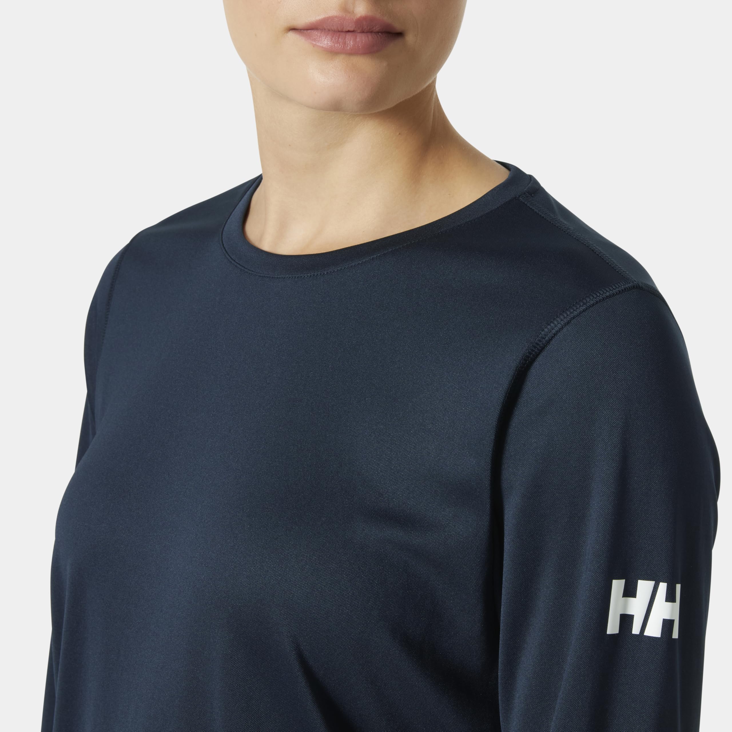 Helly Hansen W HH Tech Crew LS 2.0 Canottiera Donna (Pacco da 1)