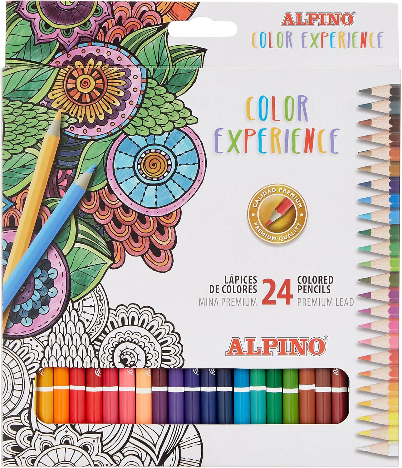 24 lápices de colores Alpino Experience por 4,72€ ¡¡52% de descuento!!