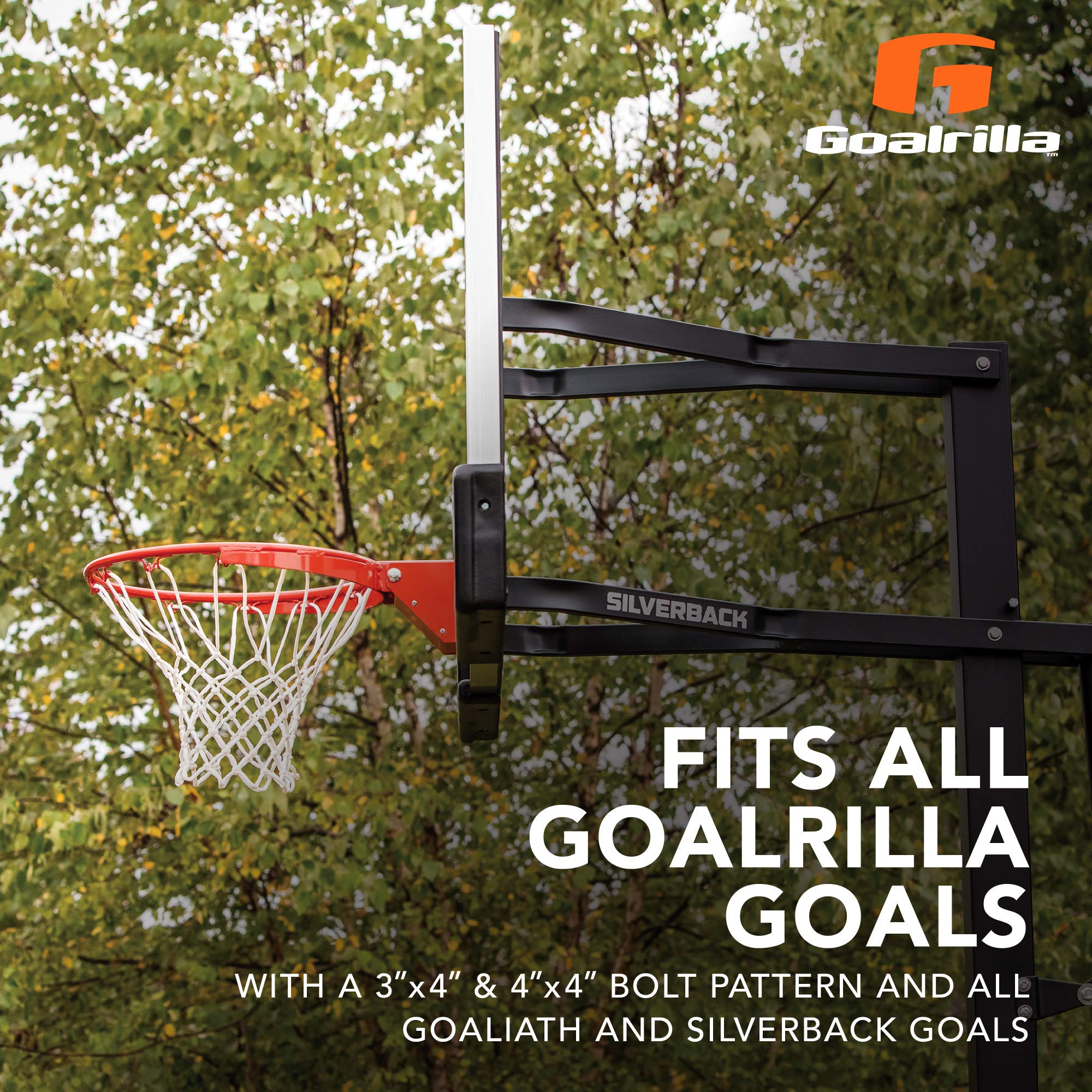 Silverback SBX 54 InGround HeightAdjustable Basketball, 53 OFF