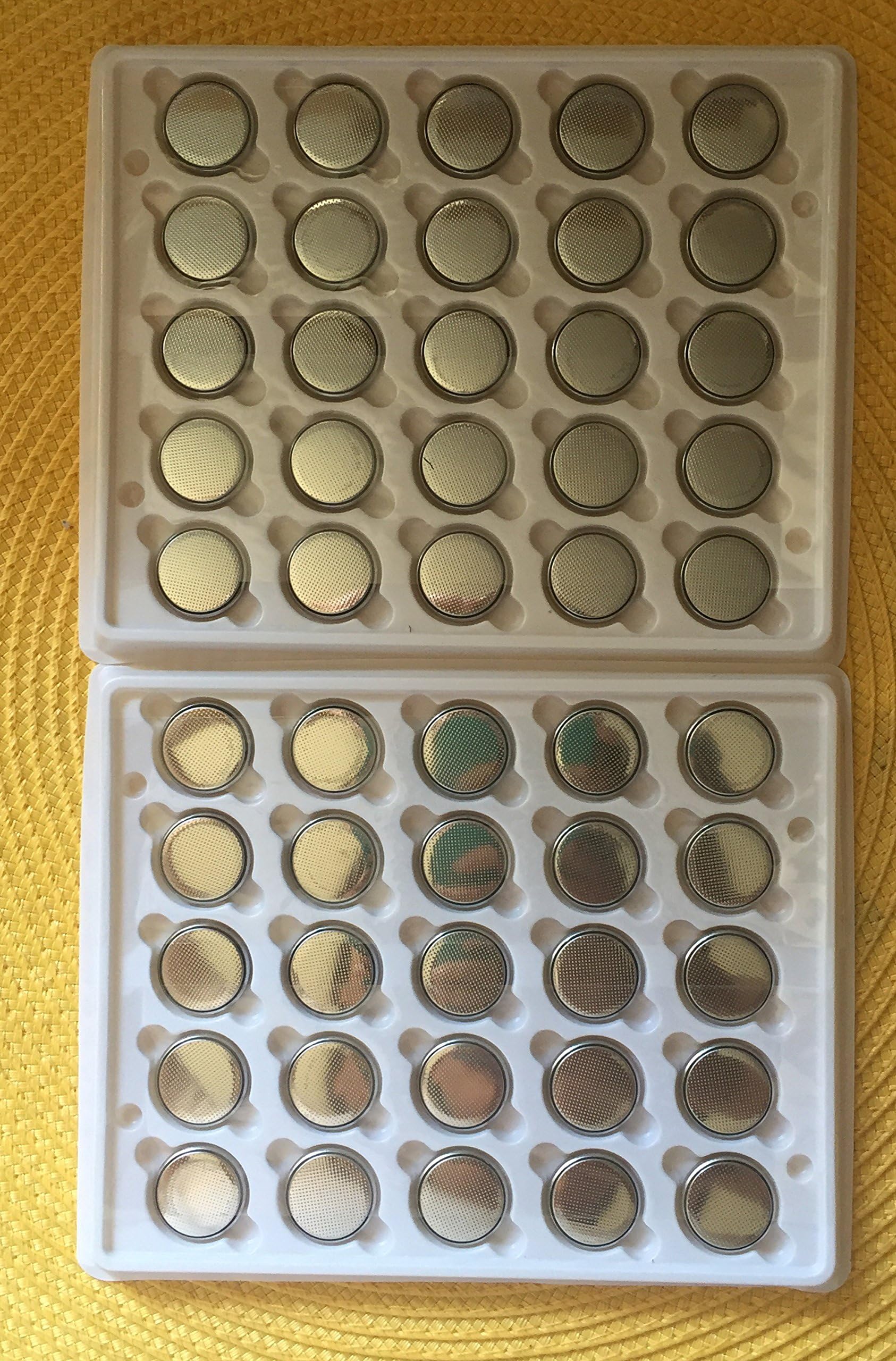 WAT 50 pcs CR2450 Bulk 3V lithium battery compatibility with KCR2450 LM2450 2450 DL2450 BR2450