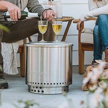 Solo Stove Ranger Shelter - Weather-Resistant Round Cover For Solo Stove Ranger Fire Pit And Accessories - PVC-Coated Polyester With Aluminum Reinforcement - Year-Round Protection