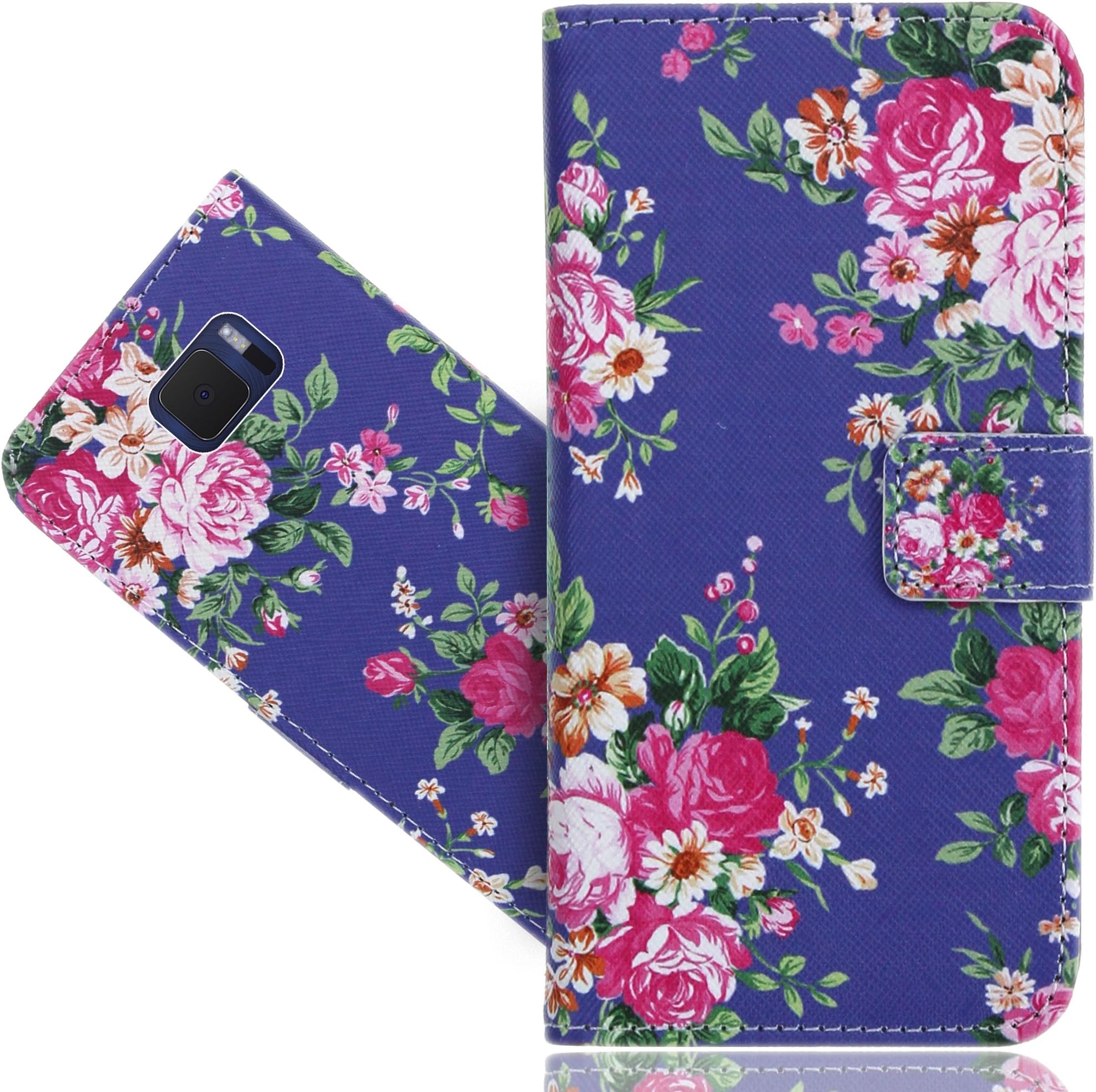 Asus Zenfone V V520KL (5.2") Case, FoneExpert Printed Vintage Pattern Leather Kickstand Flip Wallet Bag Case Cover For Asus Zenfone V V520KL (5.2")
