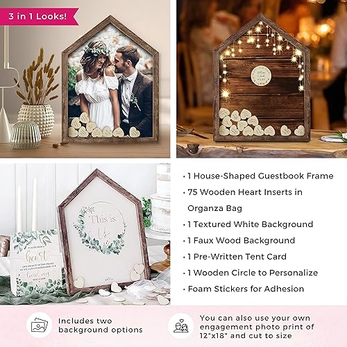 Vista 39 de Kate Aspen Libro de invitados de boda alternativo, talla única, globo/aviones