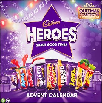 Cadbury Heroes Christmas Chocolate Advent Calendar 230g