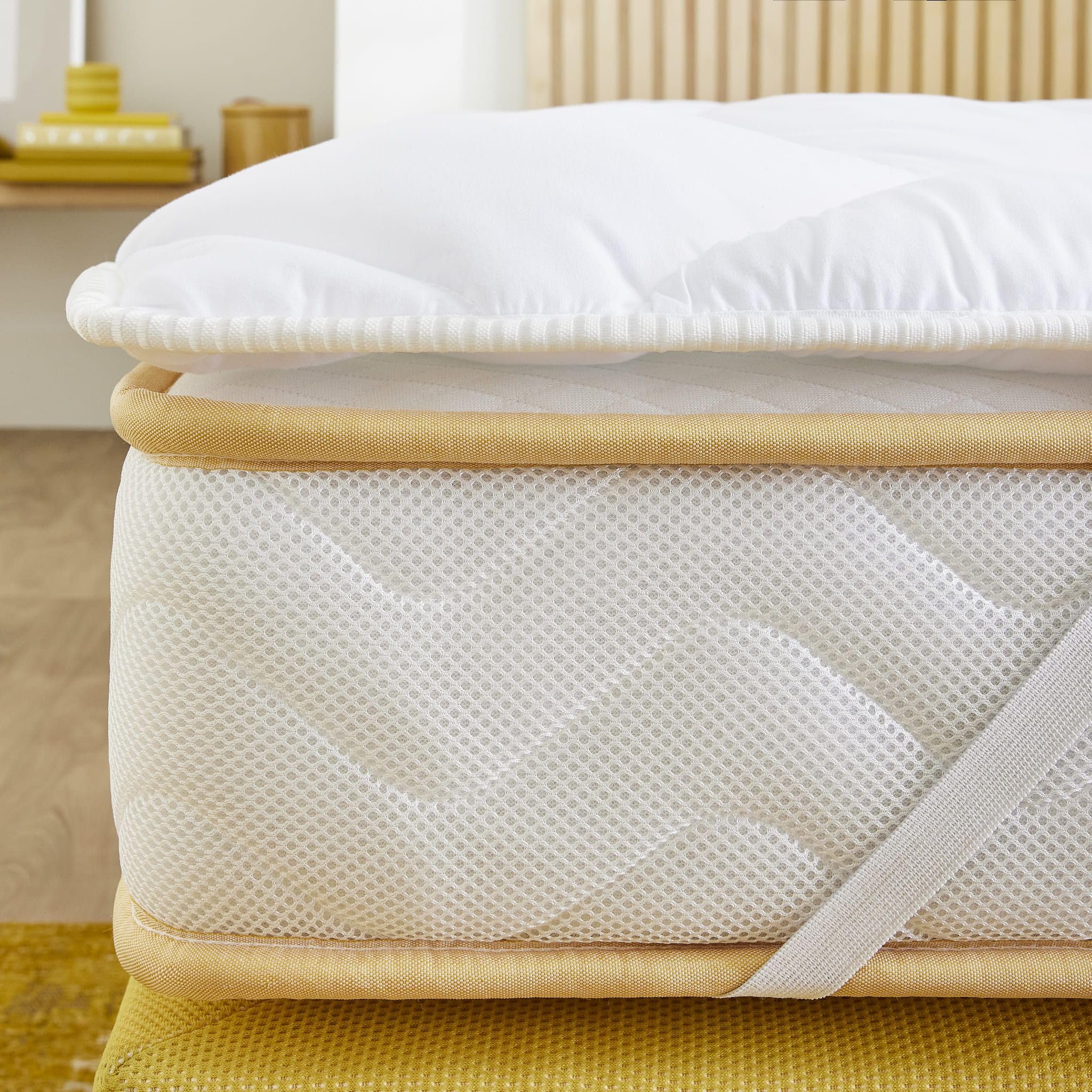 Surmatelas Moelleux et Respirant 110x190 Someo Aurore