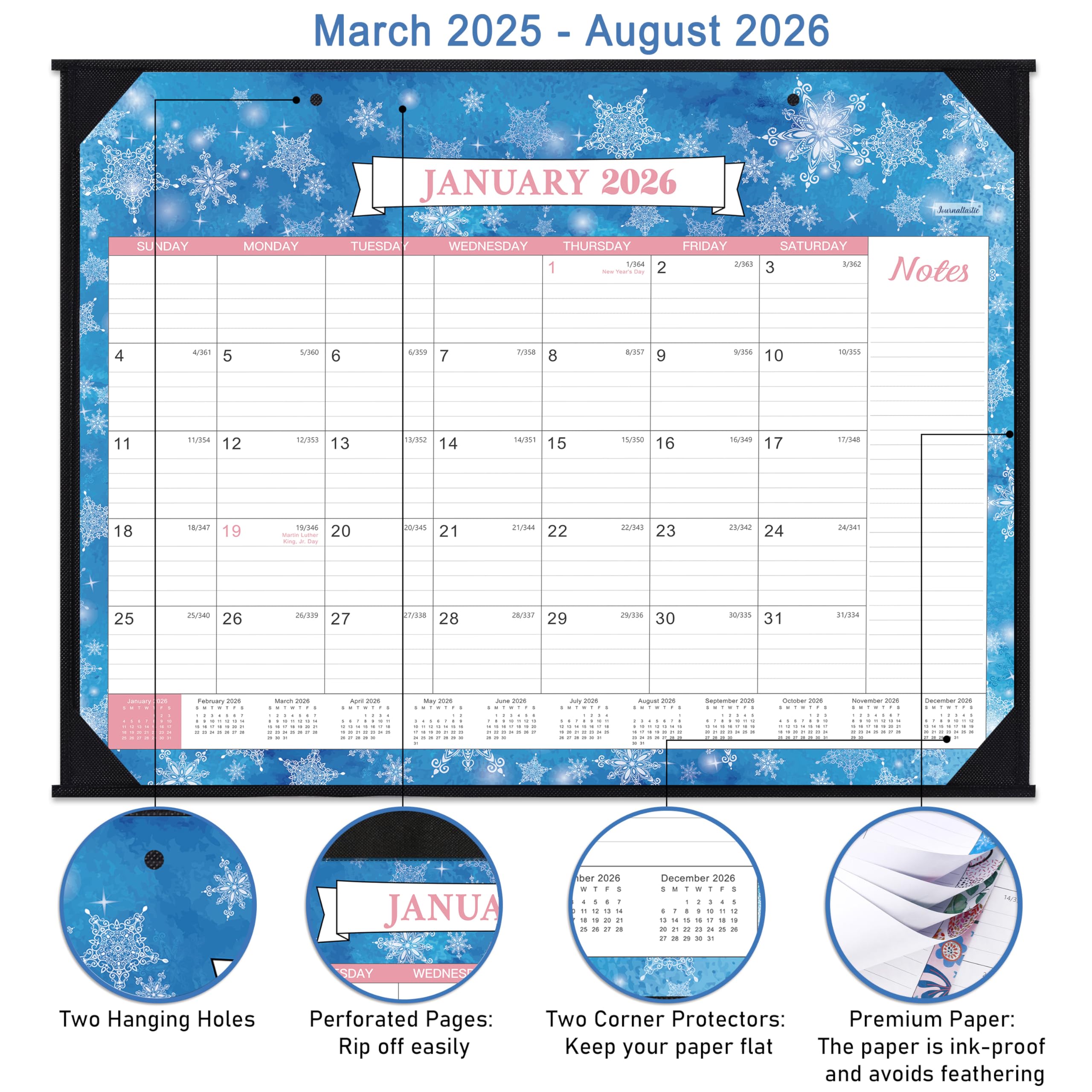 Snapklik.com : 2024 Desk Calendar - Large Desk Calendar 2024, 22