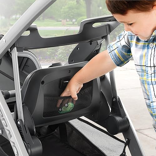 Miniatura 8 de Chicco BravoFor2 LE Cochecito doble de piesentado - Crux  Negro