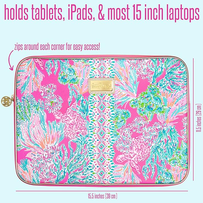 Funda para laptop Lilly Pulitzer Seaing Things miniatura 2