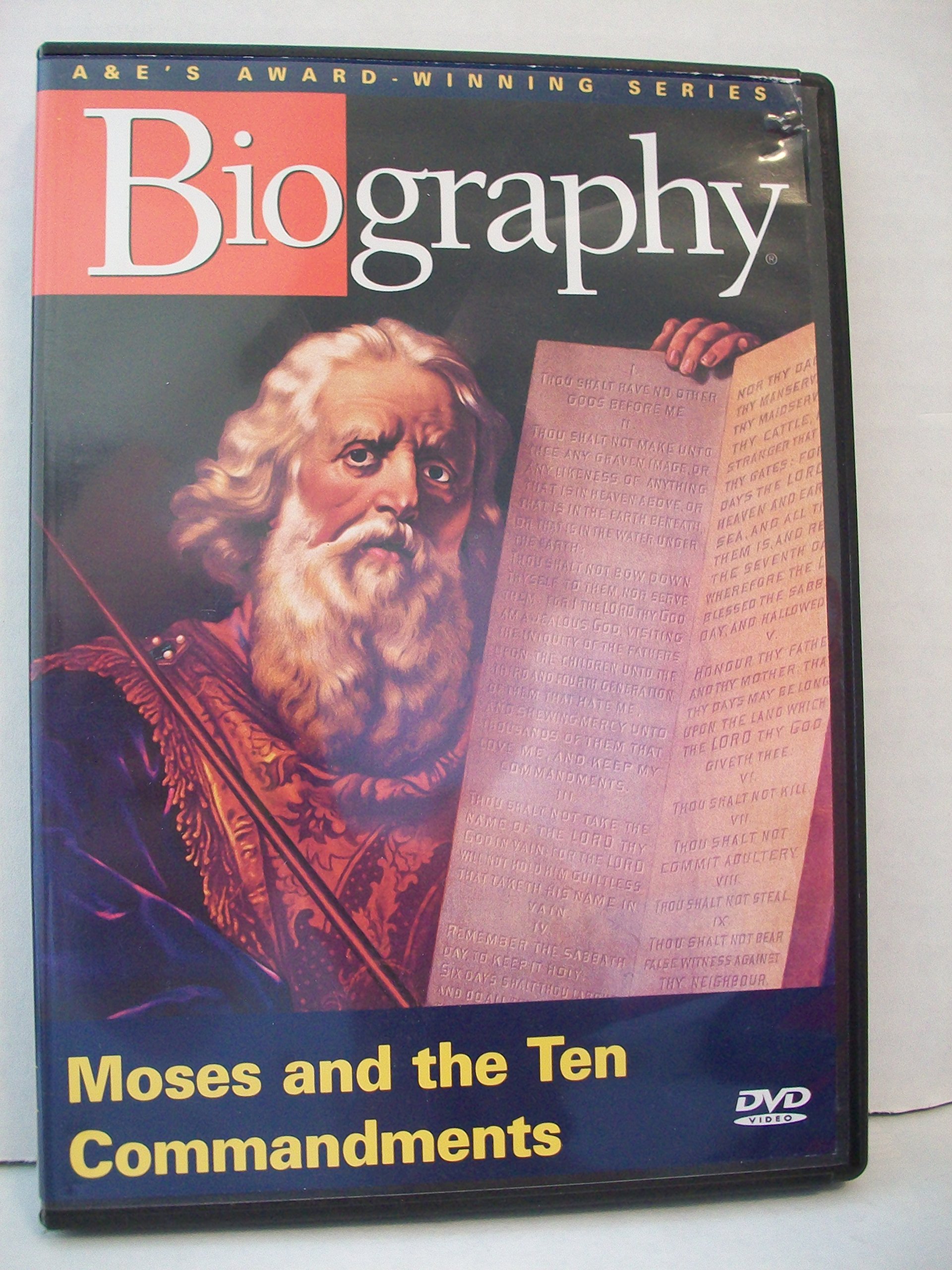 Biography: Moses USA DVD edición de colección biográfica norteamericana