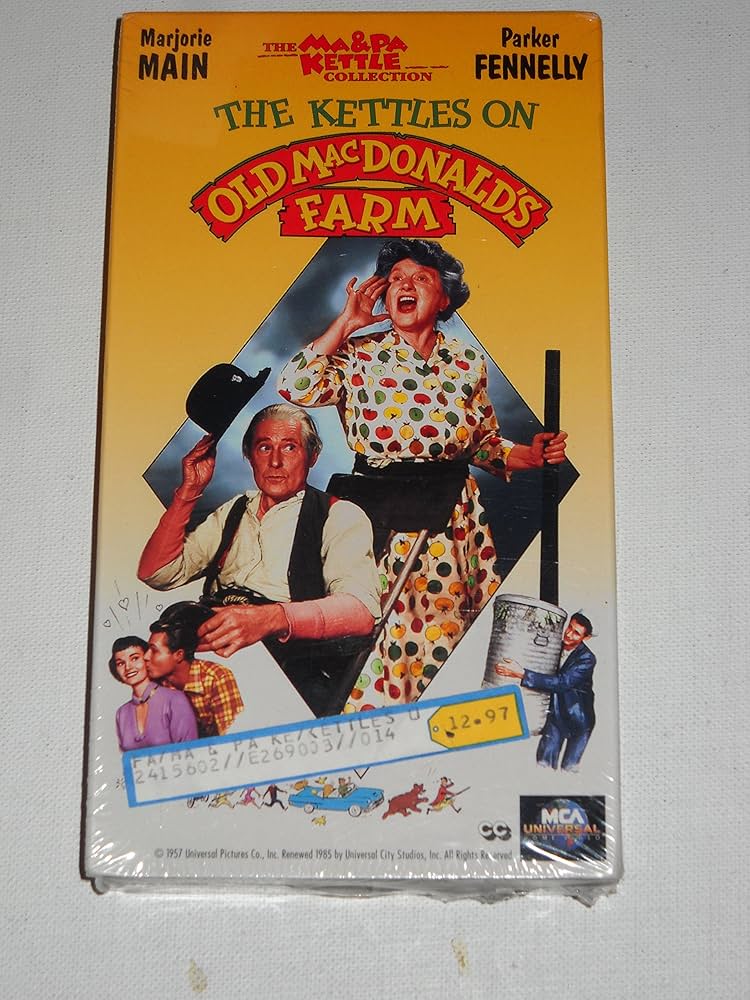 その他 Ma & Pa Kettle at  [VHS] Amazon.com: Ma & Pa Kettle: The Kettles on Old MacDonald's Farm