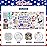 Gatherfun 4th of July Coloring Tablecloth | Patriotic Giant Poster 31.5x72 | Ideal for Independence Day Decor & Activities | American Flag-Themed for Classroom Wall or School Party Table Cover