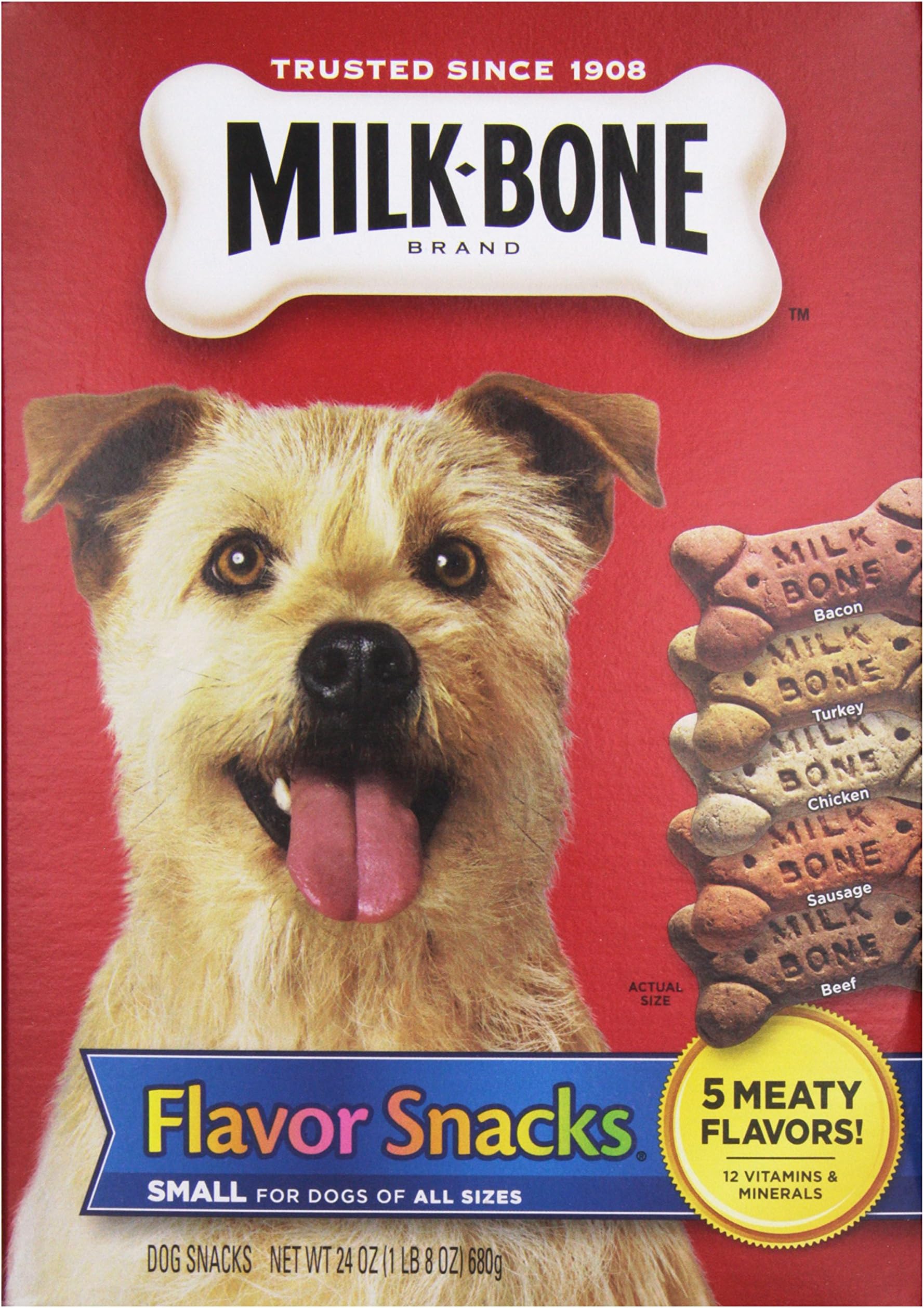 Flavored Dog Biscuits, 24 oz