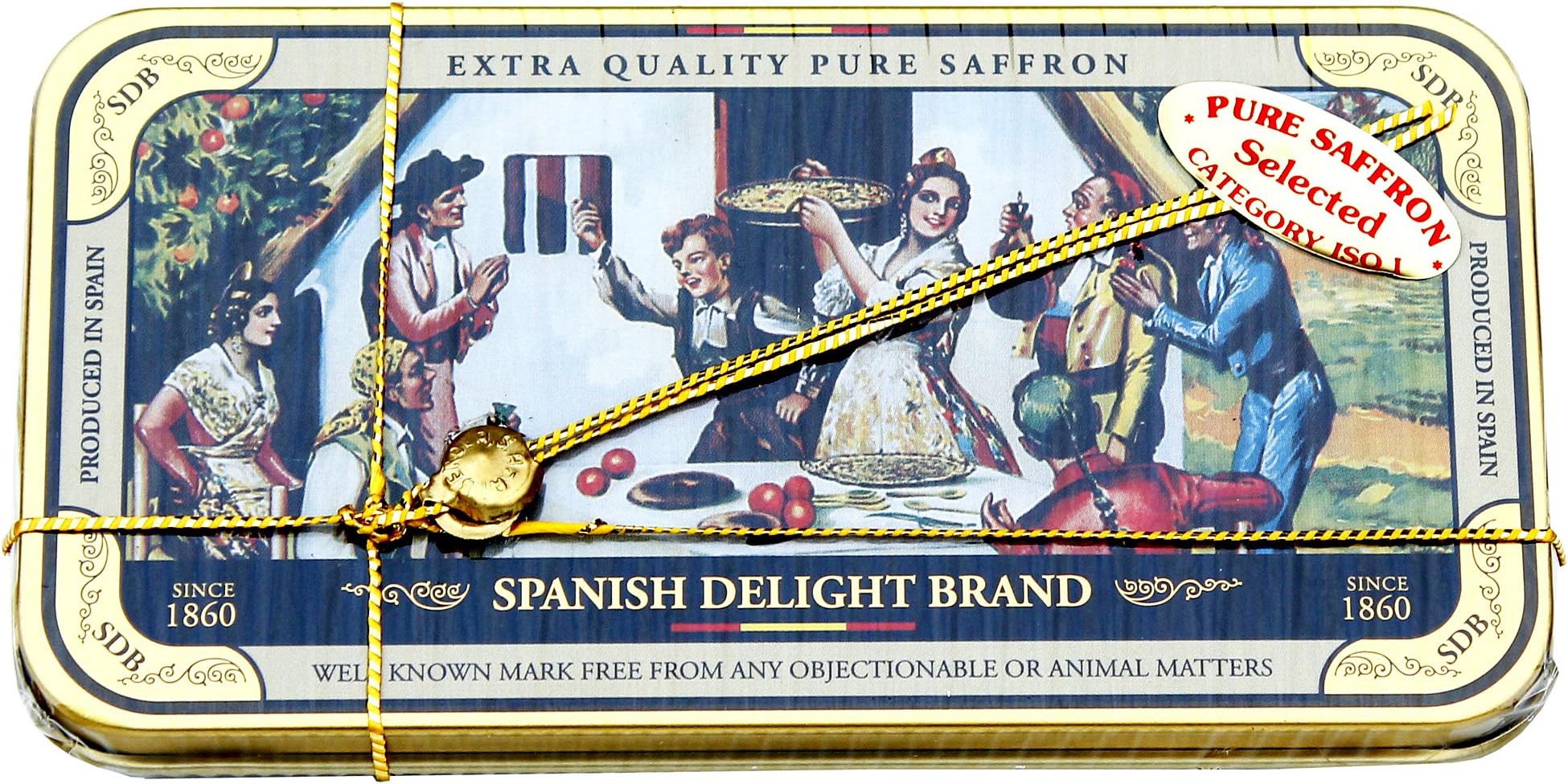 SPANISH DELIGHT BRAND Extra Quality Pure Saffron, 0.18 oz