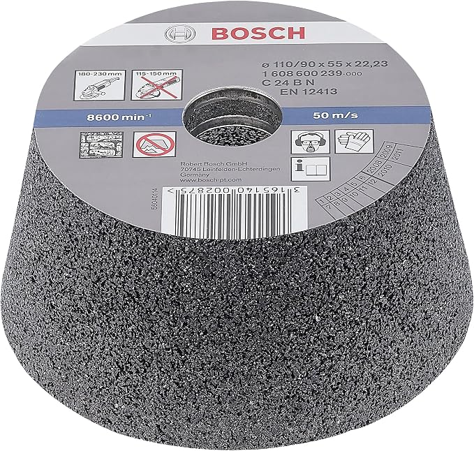 Bosch 1x Disco Cónico PRO Stone p/Amol. Grandes 22,23mm