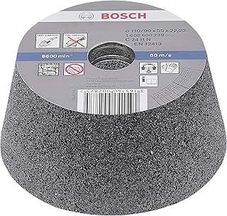 Bosch 1x PRO Conical Cup Longlife Wheel for Wet Grinder, Lar