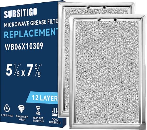 7.64" x 5.12" Microwave Filter for LG GE Kenmore Grease Filters Replacement