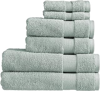 Christy Refresh Blue Towel Set | Set of 6 | 2 Bath 2 Hand 2 