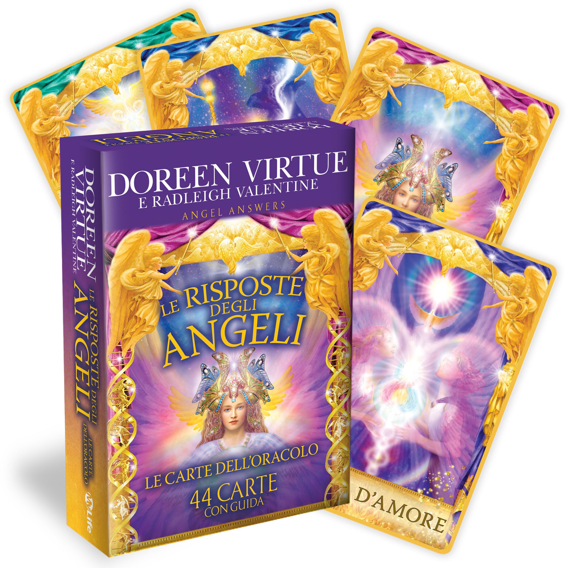 Le risposte degli angeli. 44 Carte. Con libro