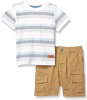 Baby Boys Sleeve Tee and Cargo Shorts Set - coolthings.us