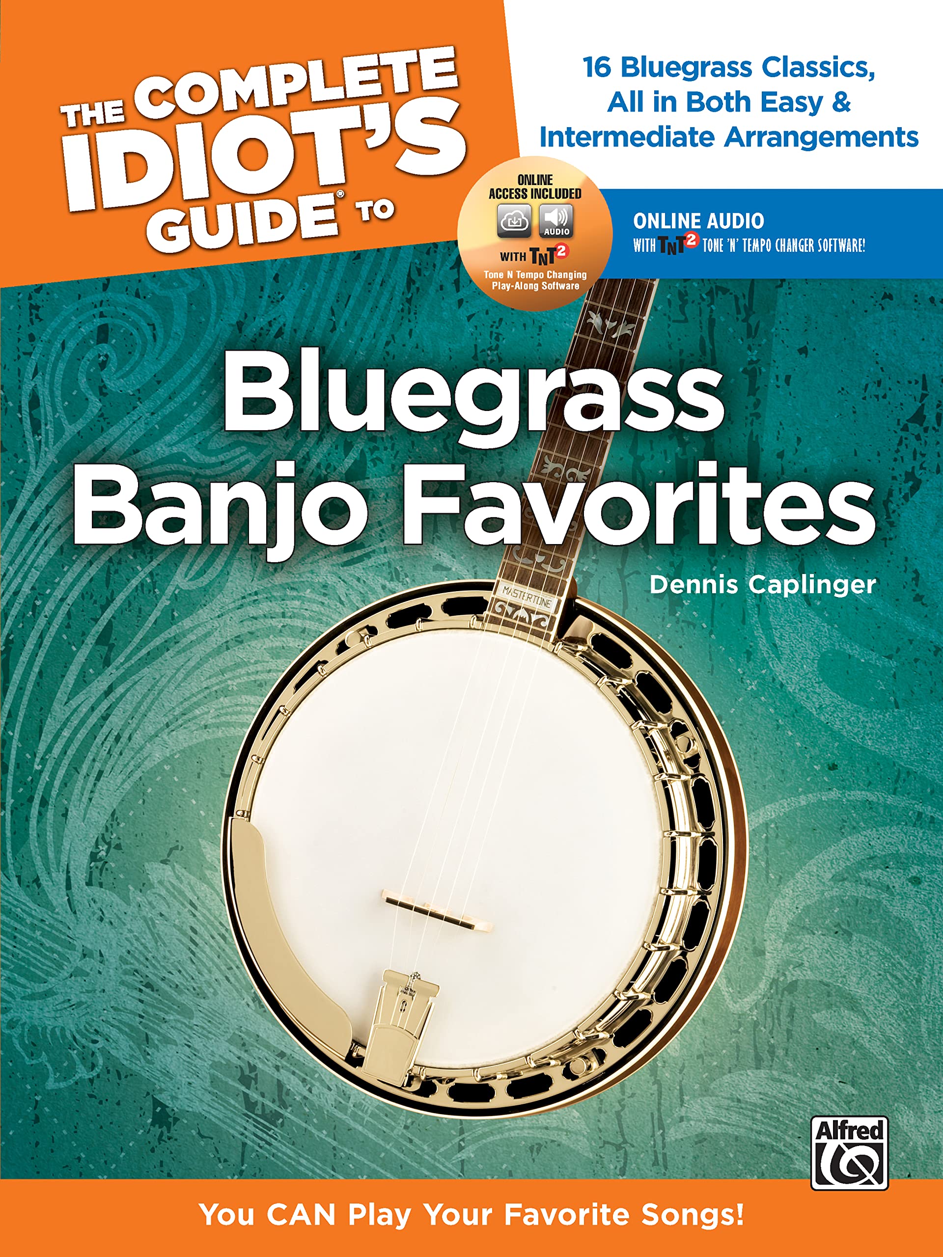 Banjo Bluegrass Favourites Caplinger Dennis Alfred : animez vos soirées entre amis