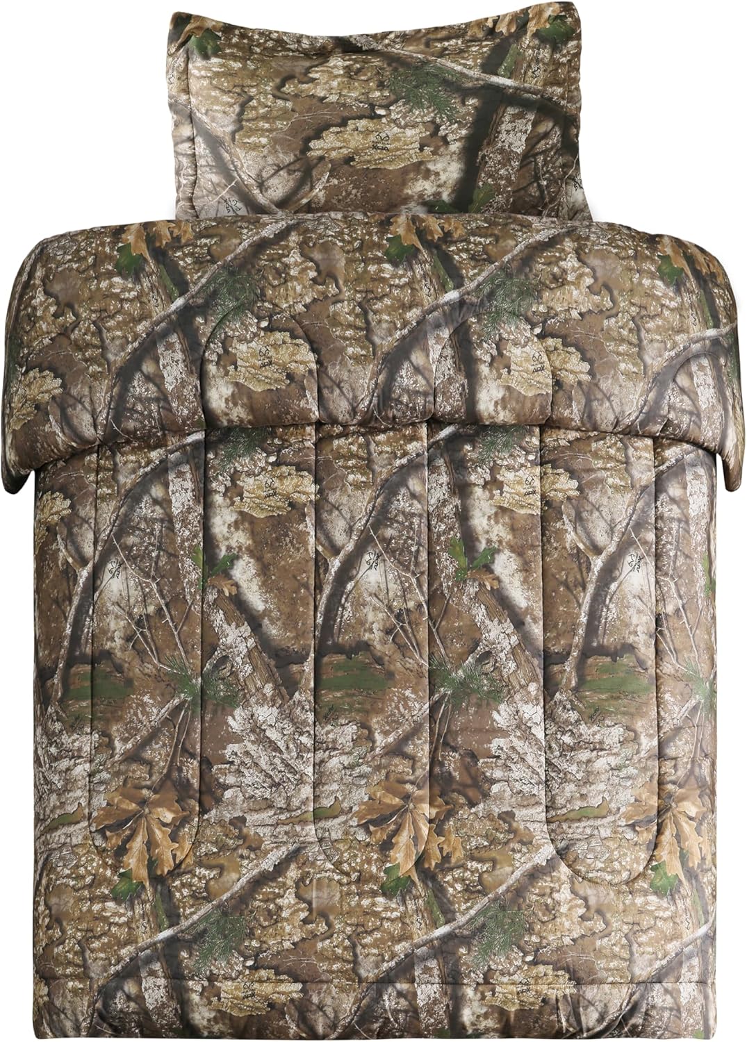 VISI-ONE RealTree Camo Comforter Set – All-Season Microfiber Décor Bed Set - Picture 6 of 40