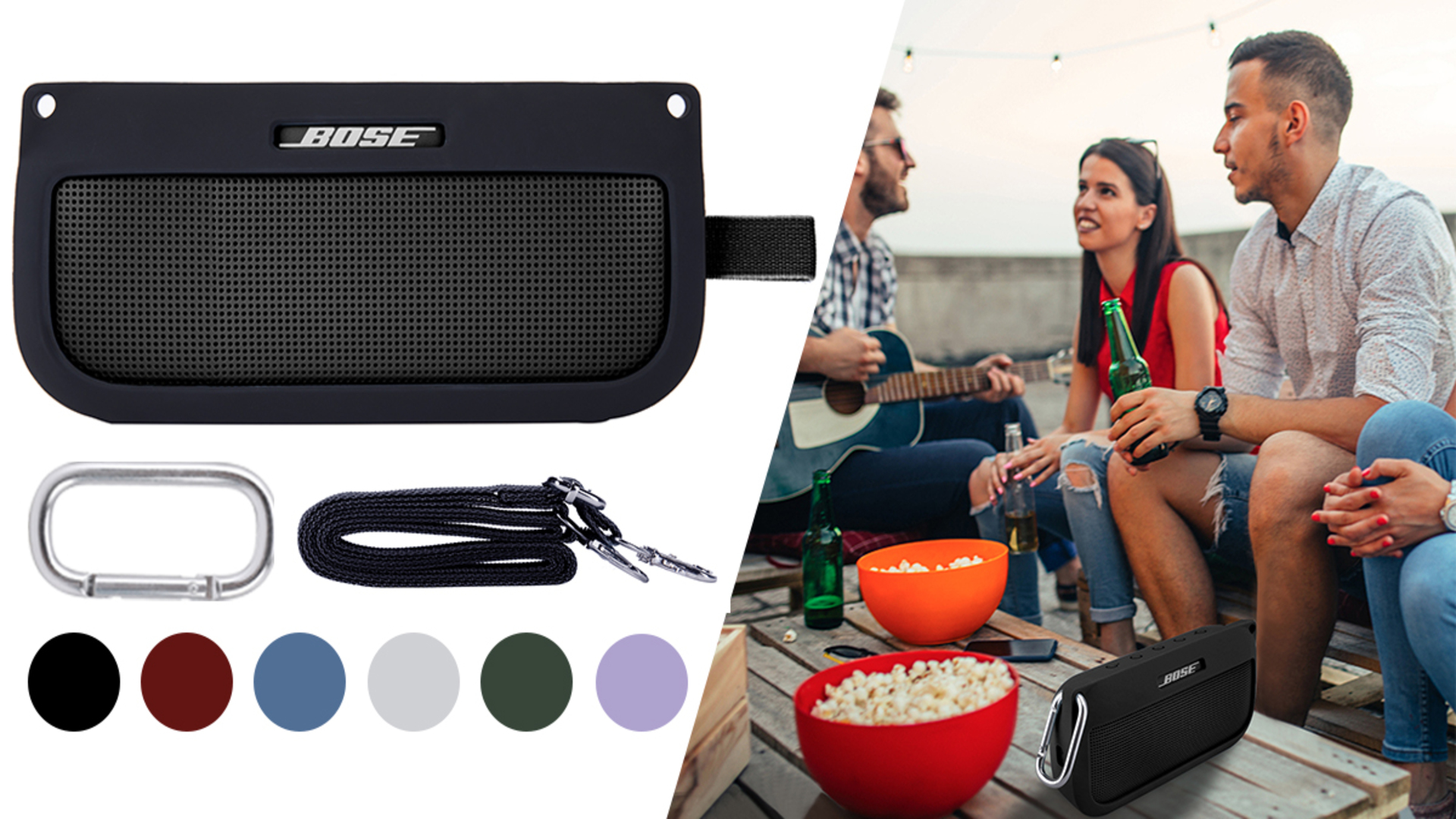 Amazon.com: co2CREA Soft Silicone Case Replacement for Bose