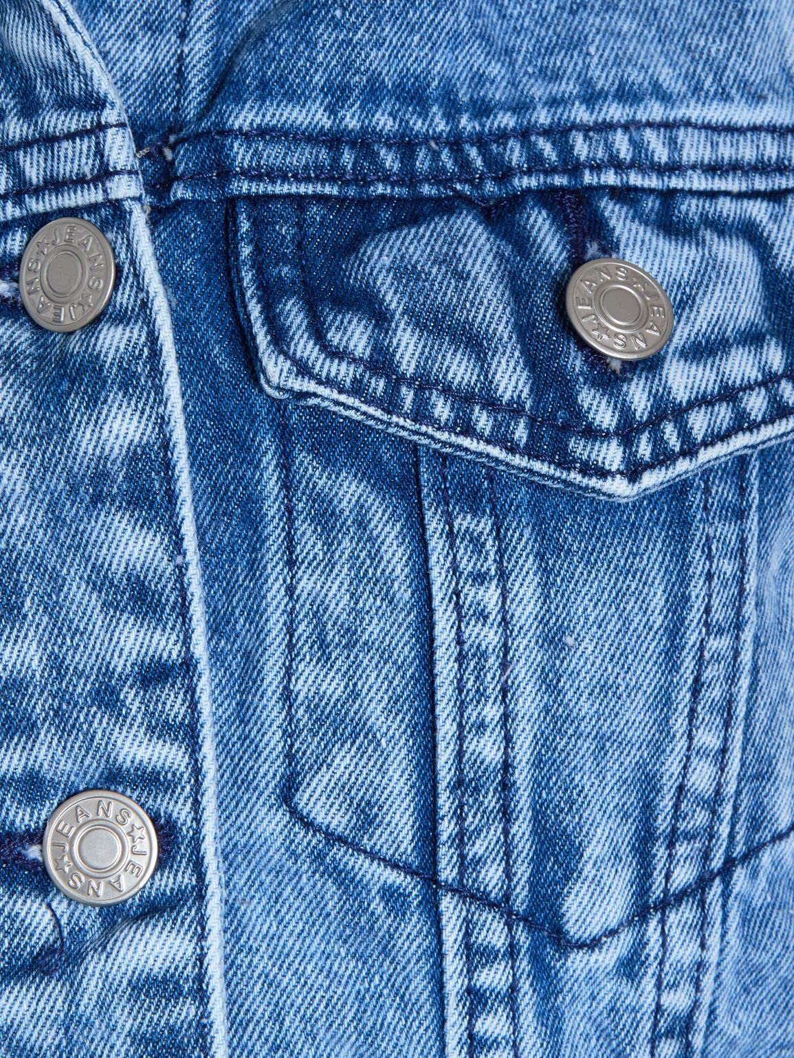 SS7 Damen Ärmellose Jeansweste