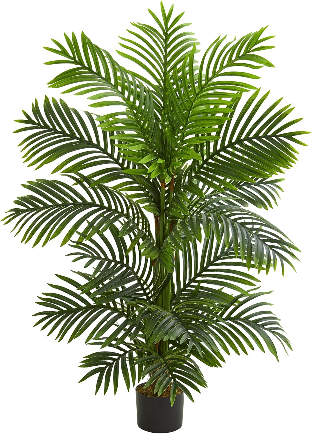Nearly Natural 4ft. Bamboo Palm Artificial Tree