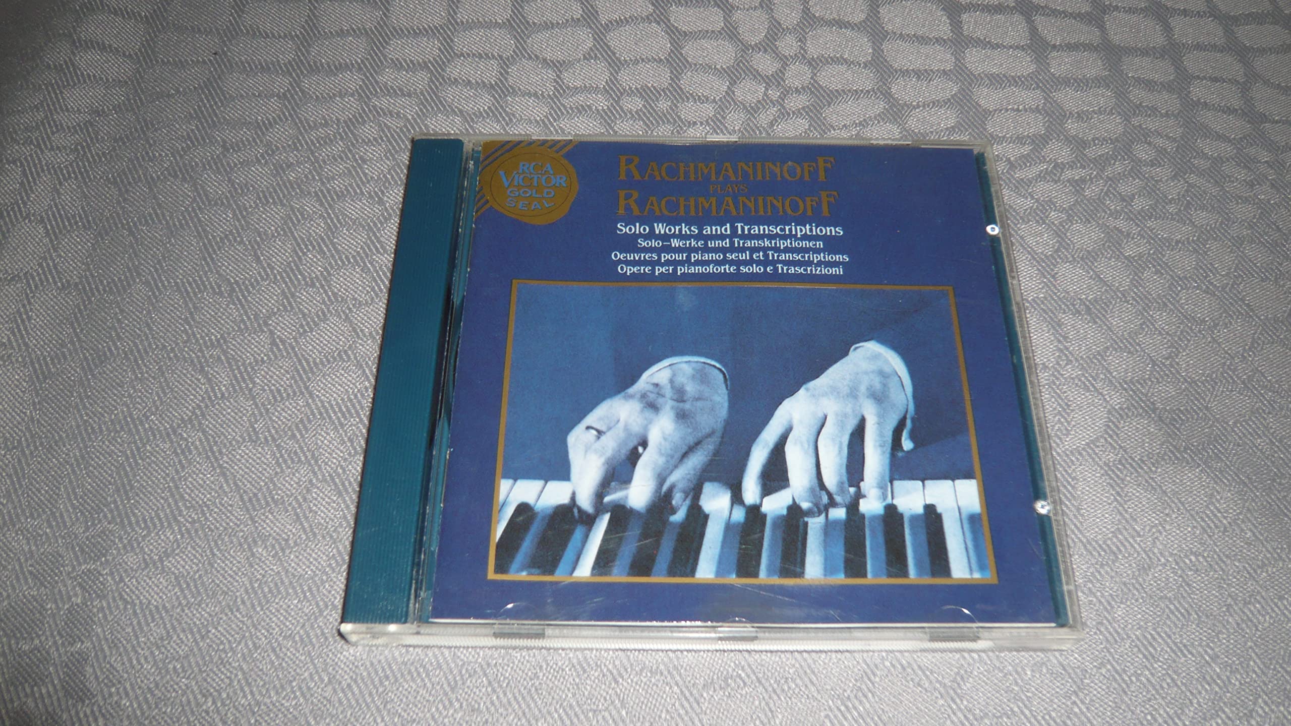 Rachmaninoff:Transkription & Originalkom [Audio CD]