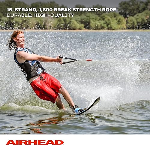 Miniatura 4 de Airhead Cuerda de esquí acuático 4 secciones para esquís acuáticos wakeboards y rodilleras
