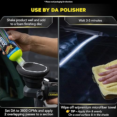Miniatura 5 de Meguiar's Cera líquida de cerámica híbrida para auto, con tecnología híbrida SiO2 avanzada, botella de 16 fl oz