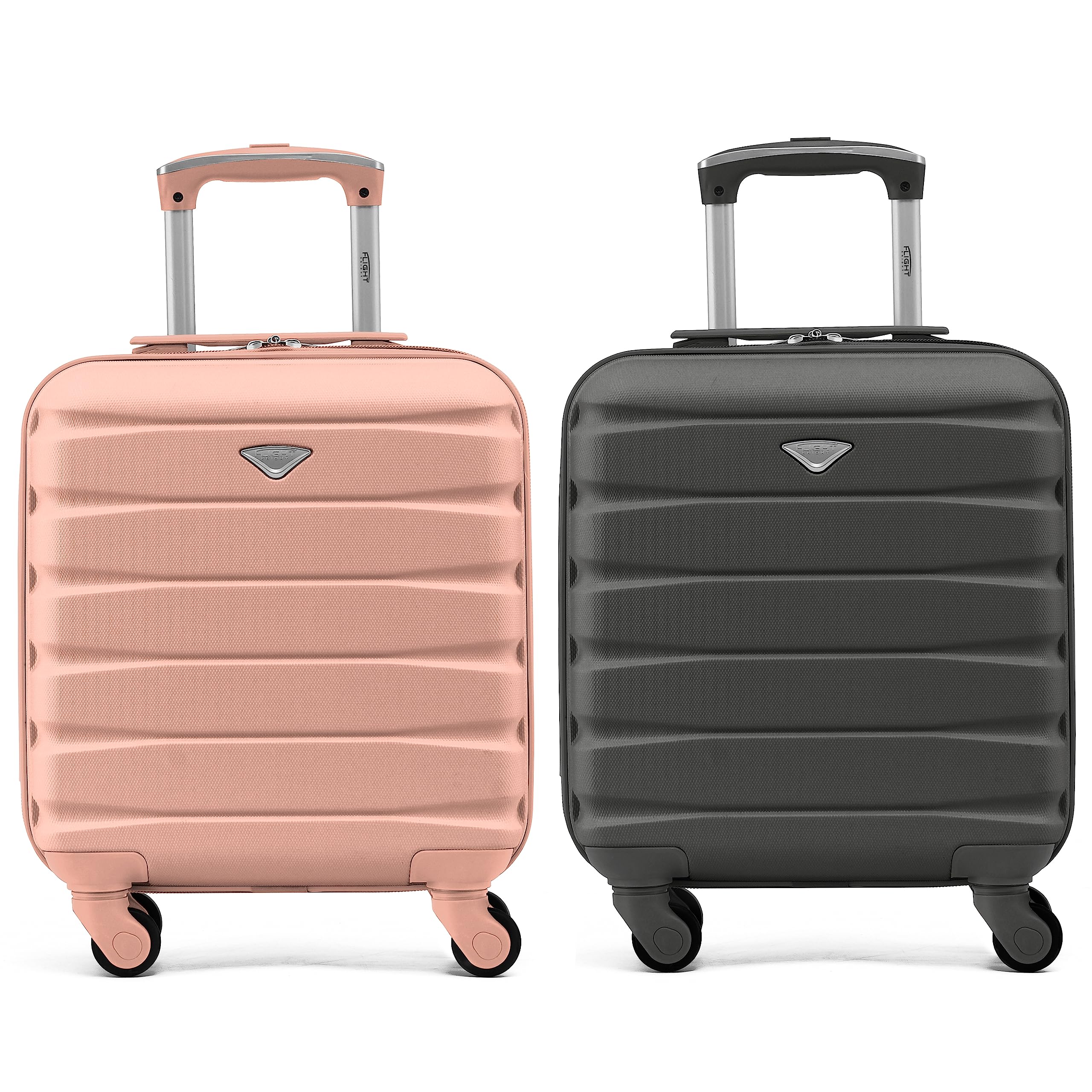 Flight Knight Suitcase Set of 2 Lightweight 4 Wheel ABS Hard Case Cabin Carry On Hand Luggage Approved for Over 100 Airlines Including easyJet, British Airways, Ryanair & Many More 55x35x20cm — view 14