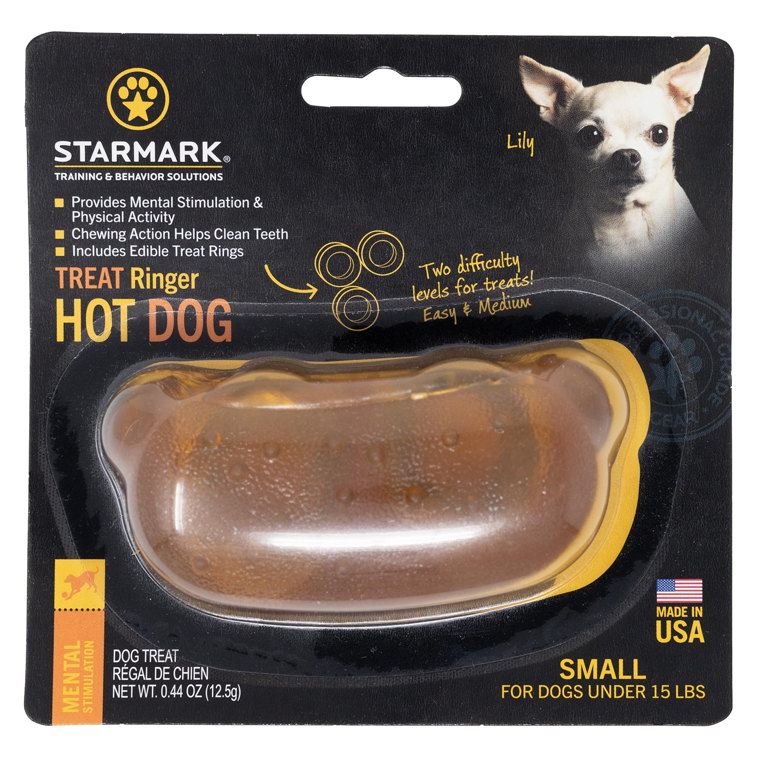 Jouet hot dog pour petits chiens peluche sonore douce