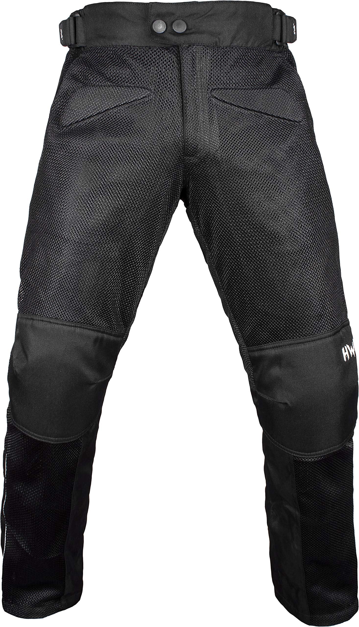HWK Mesh Motorcycle Air Pants Riding CE ARMORED Motorbike Overpants!!! (Waist36''-38'' Inseam30'')