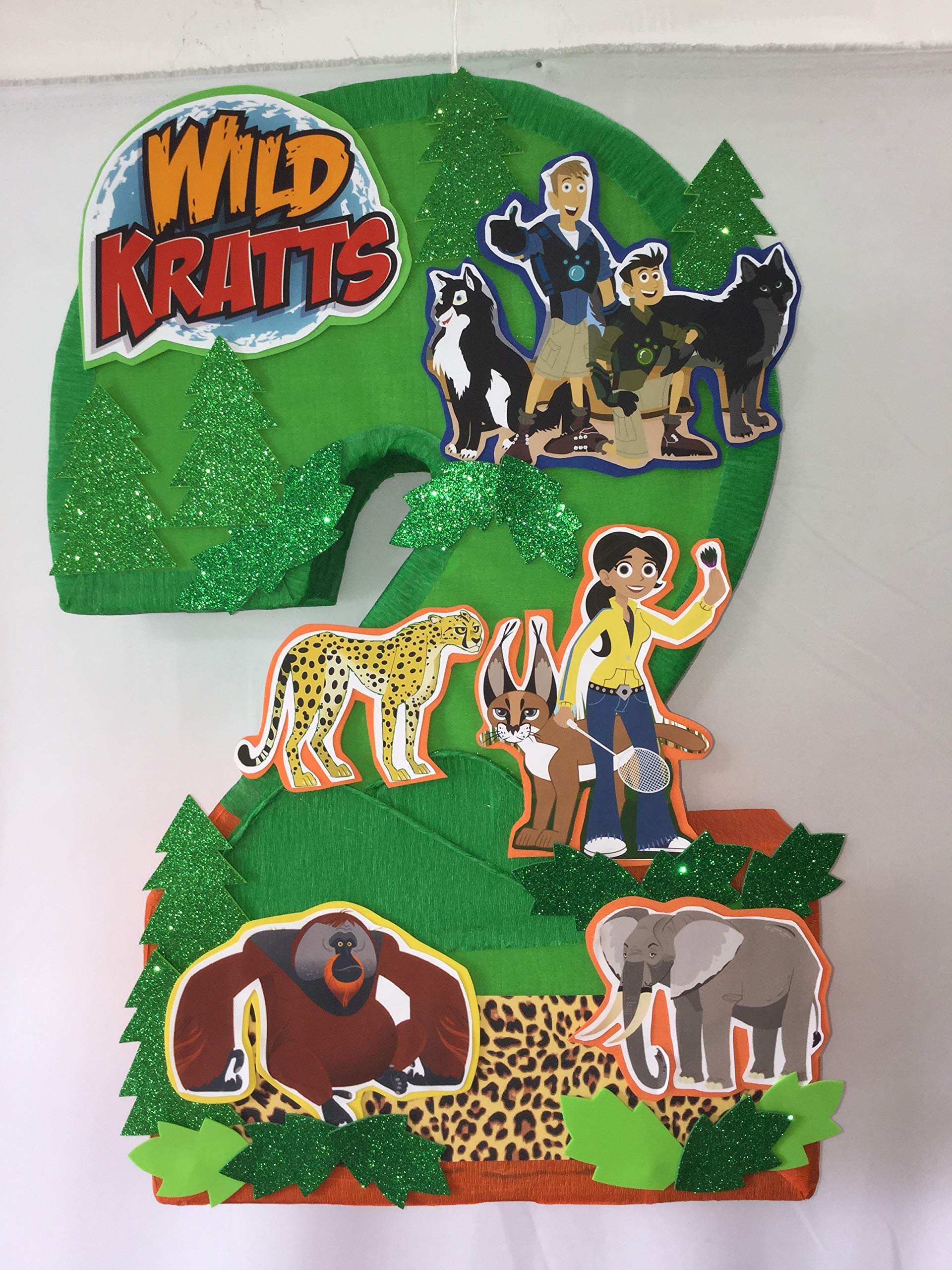 Buy wild kratts number pinata, Wild kratts birthday party, wild kratts