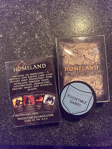 Miniatura 2 de Homeland, Strategy and Barter Card Game, 2-6 Players, Playtime 15-30 Minutes, from Pocketable Games