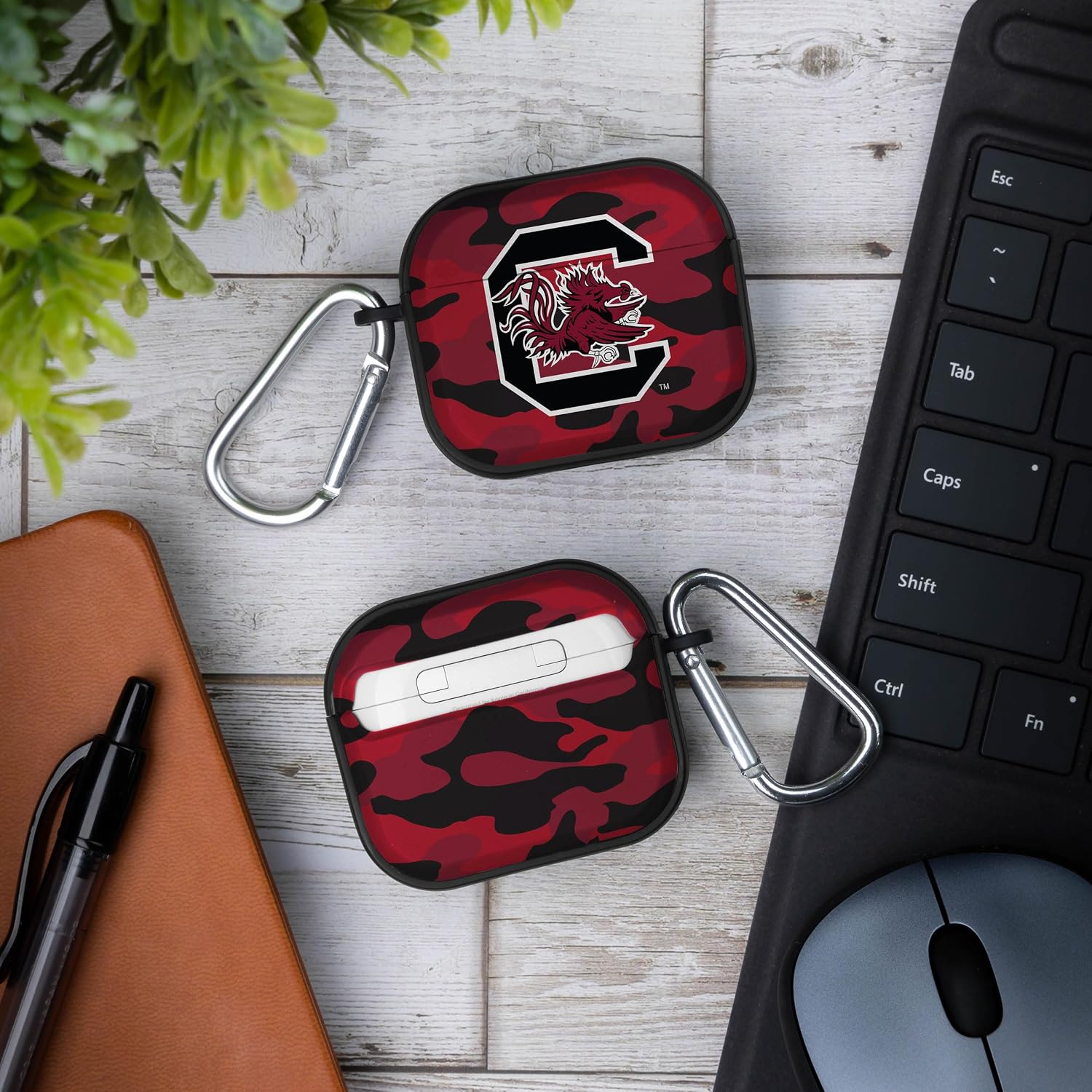 Affinity Bands South Carolina Gamecocks HDX Case Cover Compatible with Apple AirPods Generation 3 (Camo)