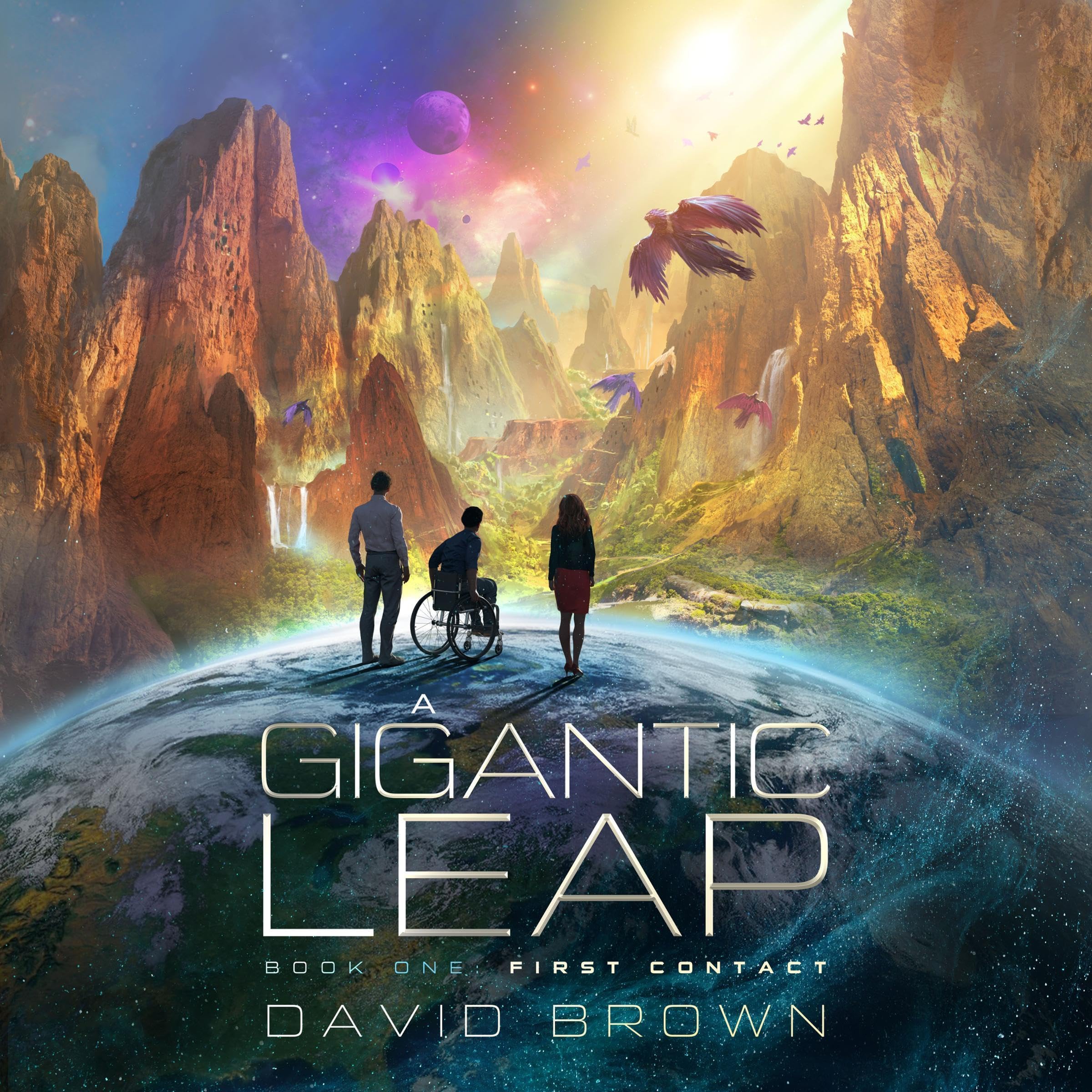 Cover art for First Contact: A Gigantic Leap, Book 1