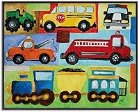 Vista 11 de The Kids Room by Stupell Transportation Collage, 10 x 15, Multi