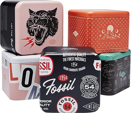 Miniatura 9 de Fossil Reloj Jacqueline de cuarzo de acero inoxidable y cuero para mujer